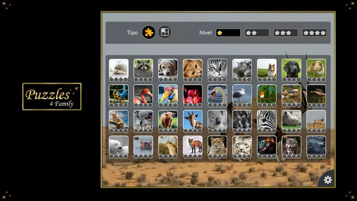 Tangkapan layar Animals 2 - Jigsaw and Sliding Puzzles