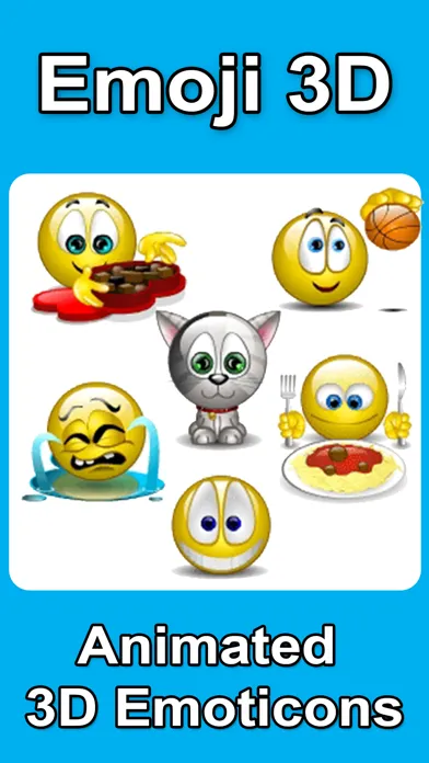 Emojis 3D - Animated Sticker應用截圖