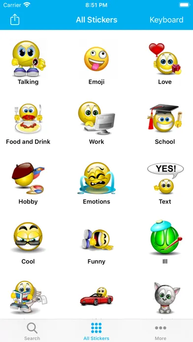 Emojis 3D - Animated Sticker應用截圖