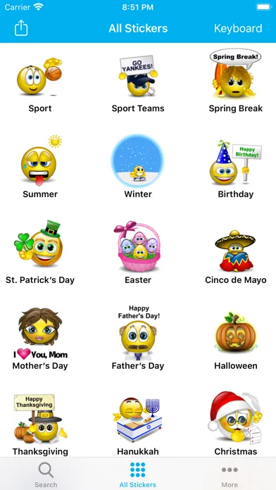Emojis 3D - Animated Sticker應用截圖