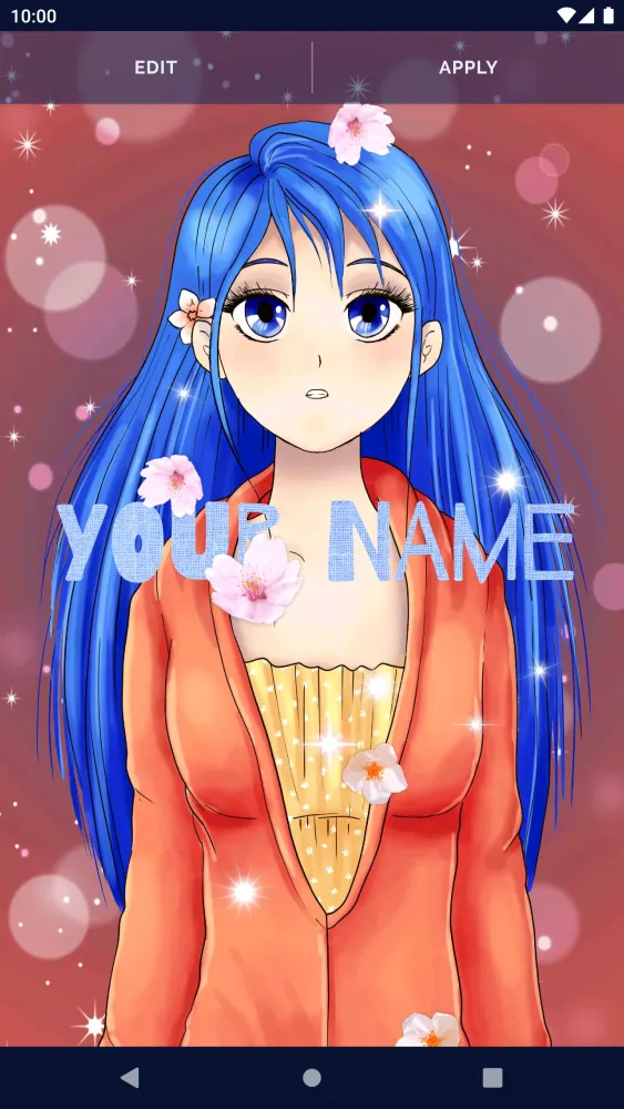 Anime Sakura Live Wallpaper Screenshots