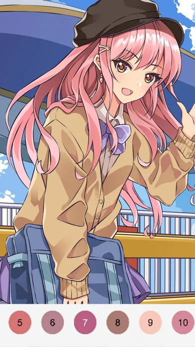 Скриншоты Tap Anime Color