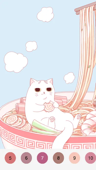 Скриншоты Tap Anime Color