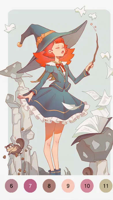 Скриншоты Tap Anime Color
