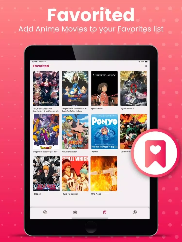 Скриншоты Anime TV: Shows Manga Drama iPad 