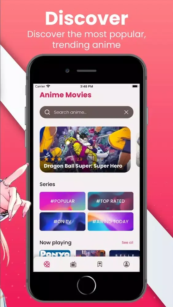 Скриншоты Anime TV: Shows Manga Drama