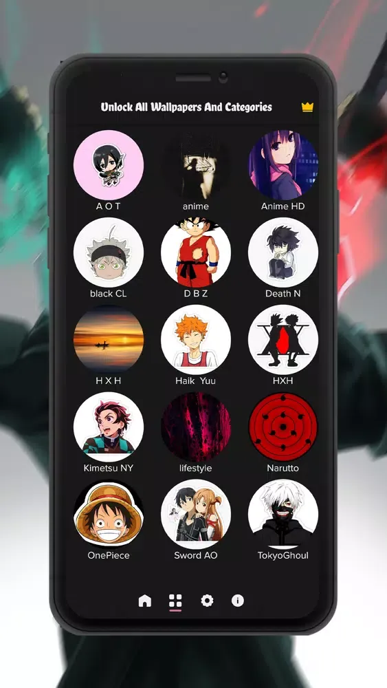 Скриншоты Anime Wallpapers live