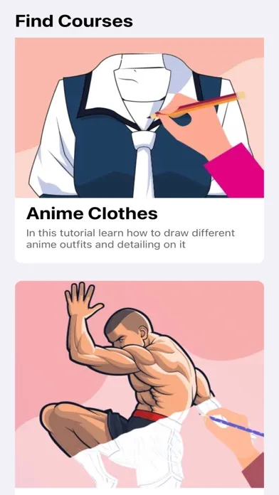 Tangkapan layar Drawing Anime Step by Step