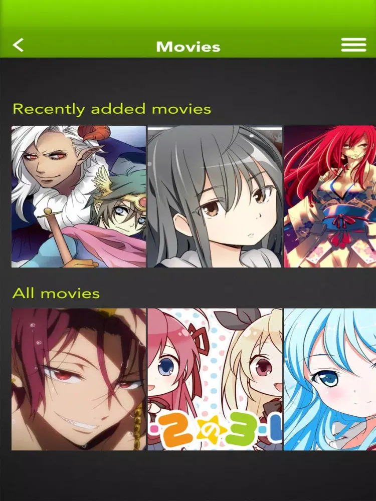 Capturas de pantalla de Anime for Kiss iPad 