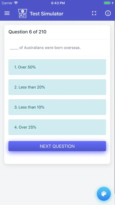 Australian Citizenship Tests应用截图