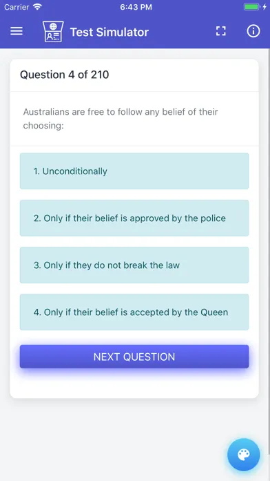 Australian Citizenship Tests应用截图