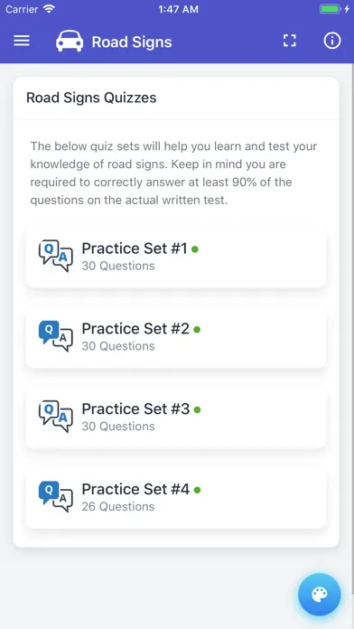 Quebec Class 5 Driving Test Screenshots