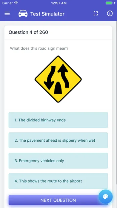 IL DMV Test Screenshots