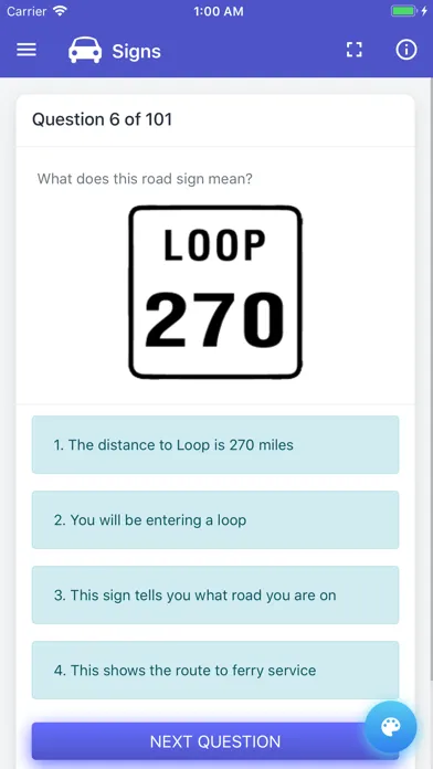 IL DMV Test Screenshots