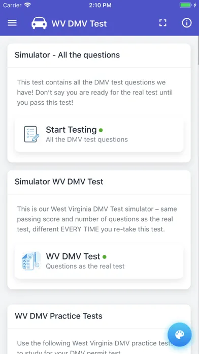 تصاویر West Virginia DMV Test