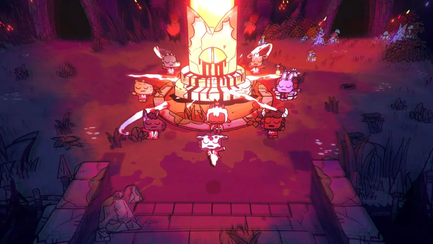 Tangkapan skrin Cult Of The Lamb Mobile