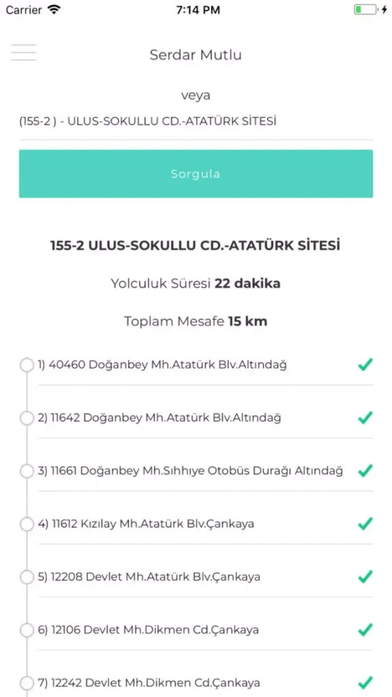Ankara Ulaşım 스크린샷