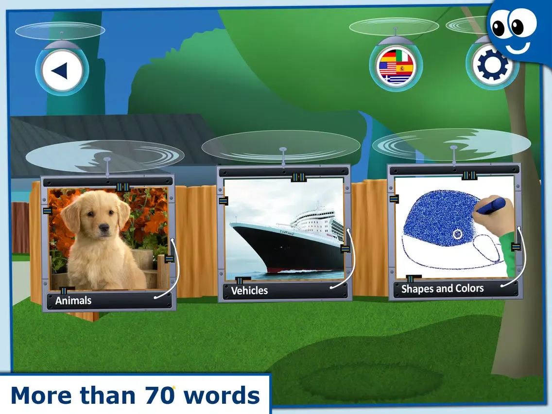 Flying First Words for Kids and Toddlers: Preschool learning reading through letter recognition and spelling iPad 應用截圖