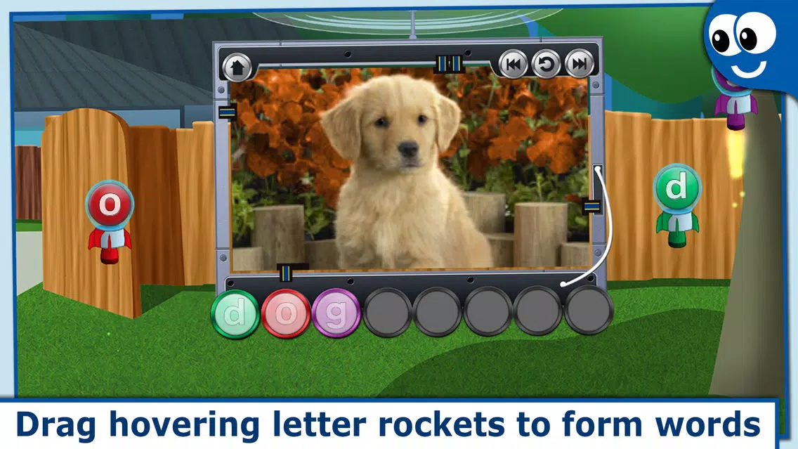 Capturas de tela do Flying First Words for Kids and Toddlers: Preschool learning reading through letter recognition and spelling