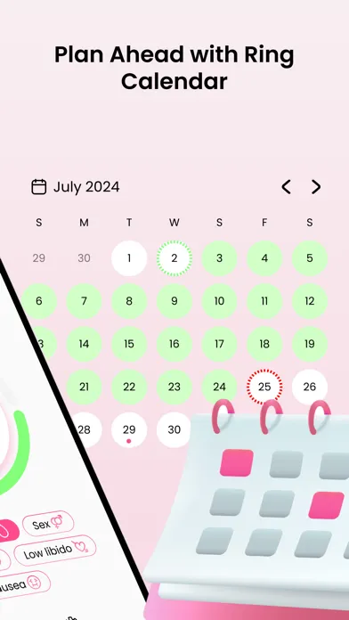 Ring Tracker: Contraceptive Ekran Görüntüleri