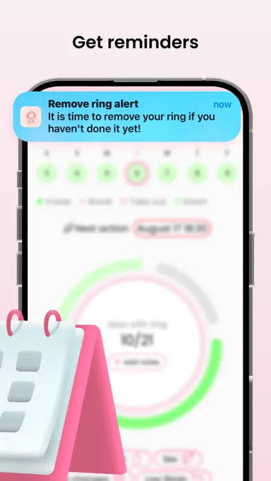 Ring Tracker: Contraceptive Ekran Görüntüleri
