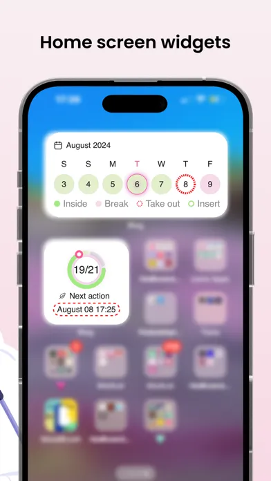 Ring Tracker: Contraceptive Ekran Görüntüleri