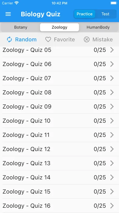 Biology Quiz (new) Ekran Görüntüleri