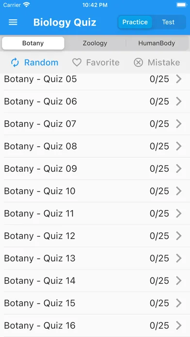 Biology Quiz (new) Ekran Görüntüleri