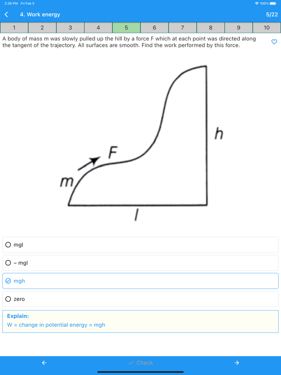 Physics Quiz (new) iPad 應用截圖