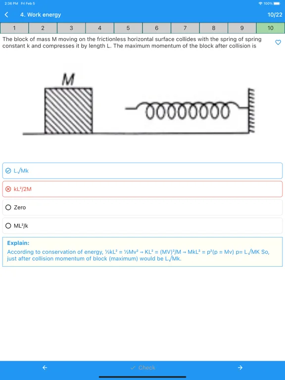 صور Physics Quiz (new) iPad 