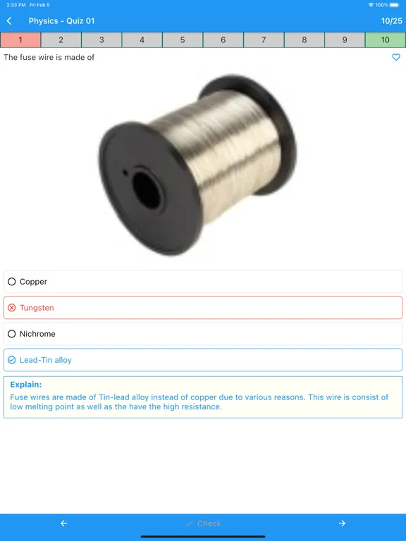 صور Physics Quiz (new) iPad 