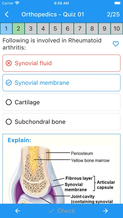 Physiotherapy Quiz应用截图