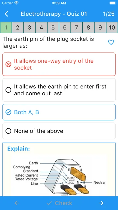 Physiotherapy Quiz应用截图