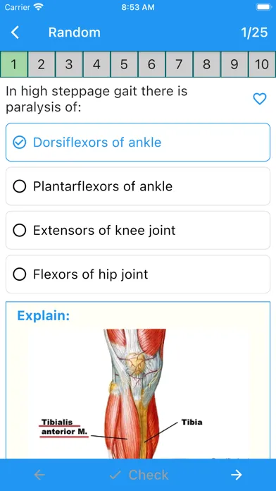 Physiotherapy Quiz应用截图