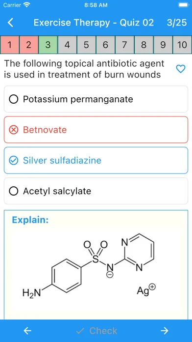 Physiotherapy Quiz应用截图