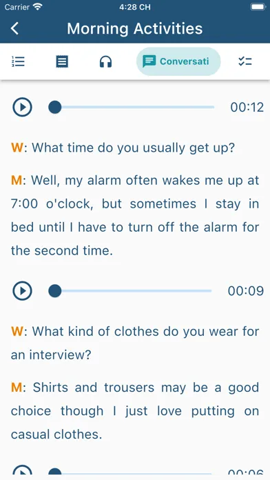 Скриншоты English Phrasal Verbs App