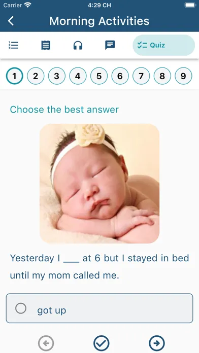 Скриншоты English Phrasal Verbs App