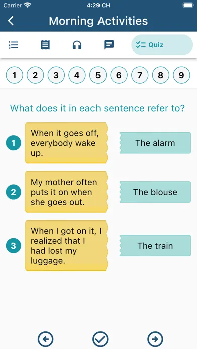 Скриншоты English Phrasal Verbs App