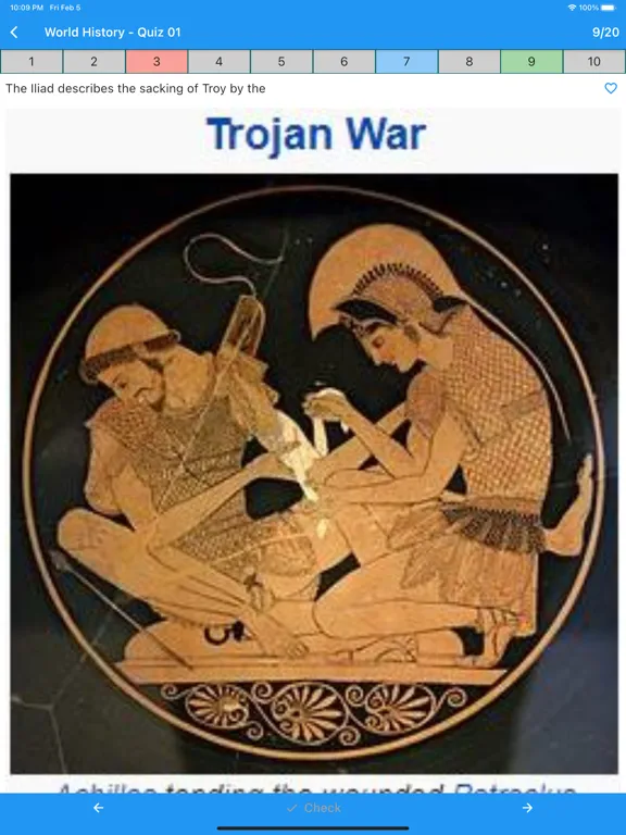 World History Quiz (New) iPad  Screenshots
