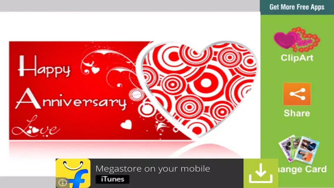 Capturas de tela do Anniversary eCards For Family Members