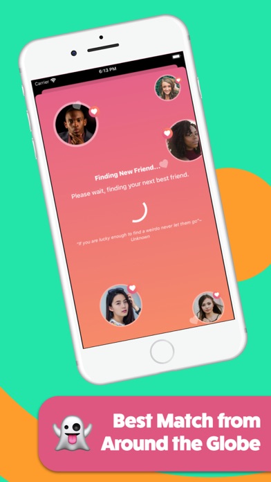 Blindmatch anonymous chat سکرین شاٹس