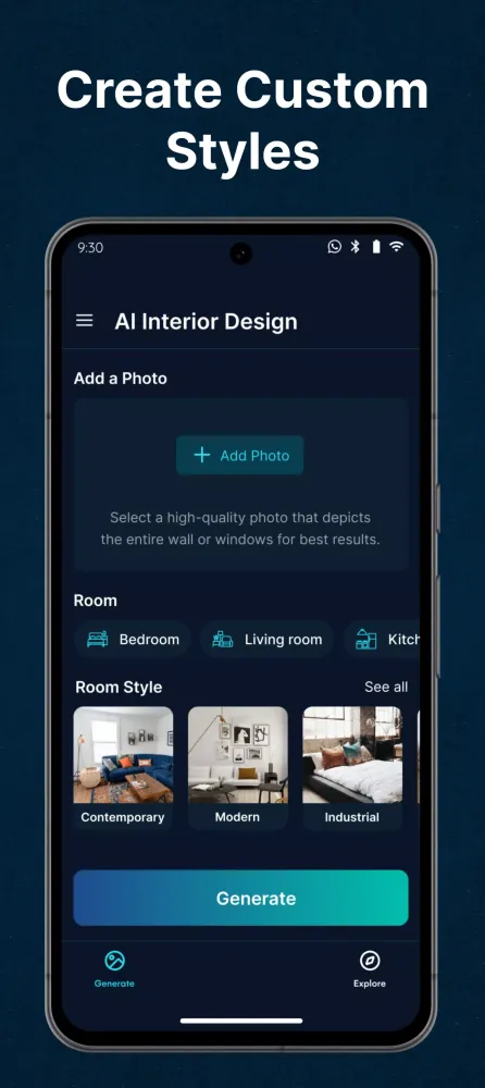 AI Interior Design Generator应用截图