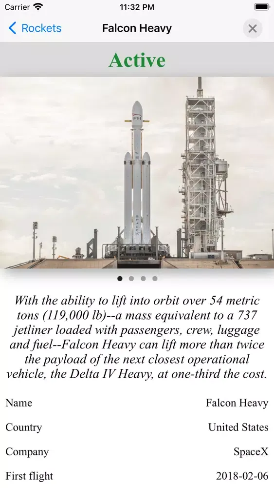 Pocket SpaceX 스크린샷