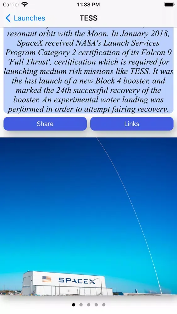 Pocket SpaceX 스크린샷