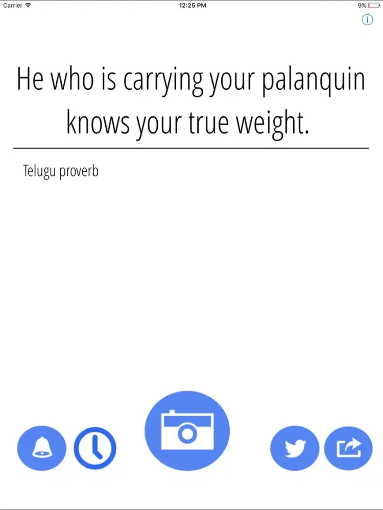 Tangkapan skrin Indian Proverbs And Quotes iPad 