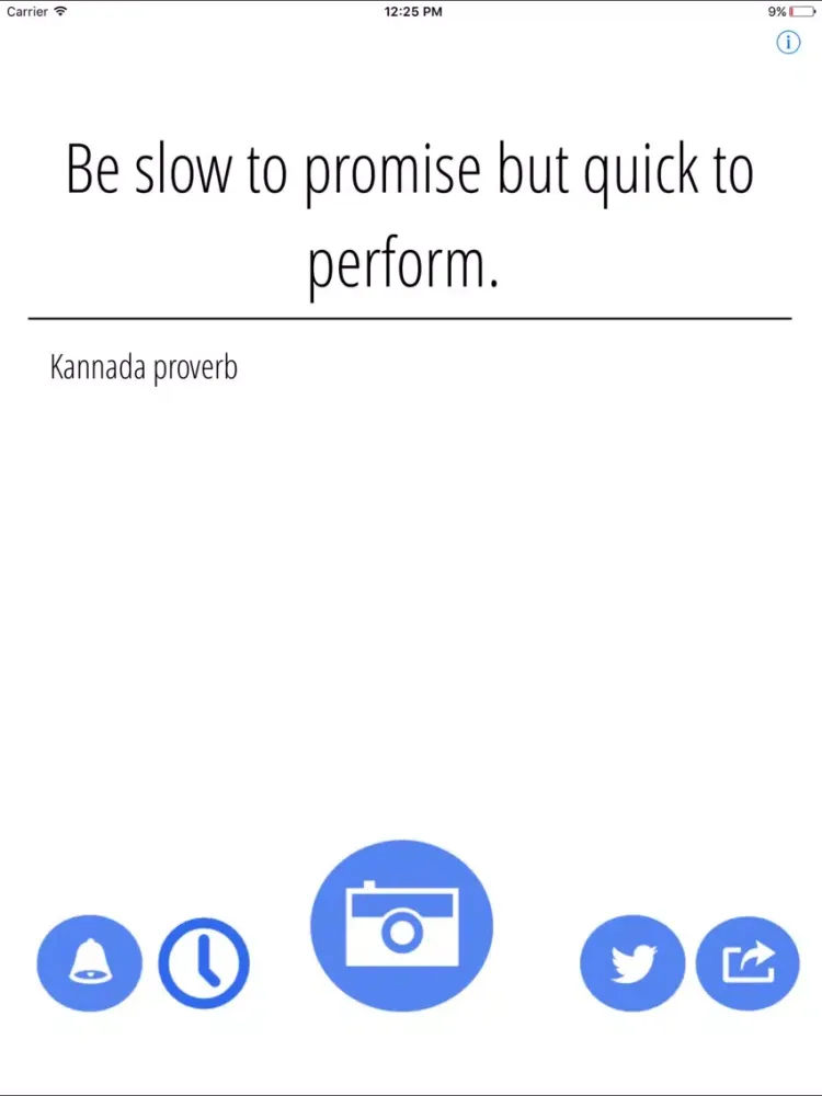 Tangkapan skrin Indian Proverbs And Quotes iPad 