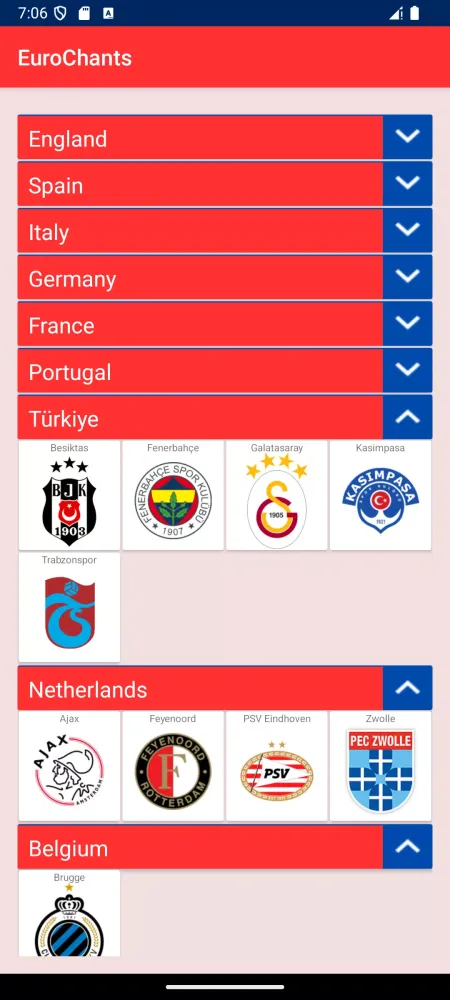 EuroChants应用截图