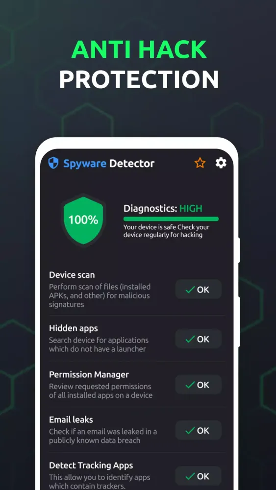 Anti Hacker - Spyware Detector Screenshots