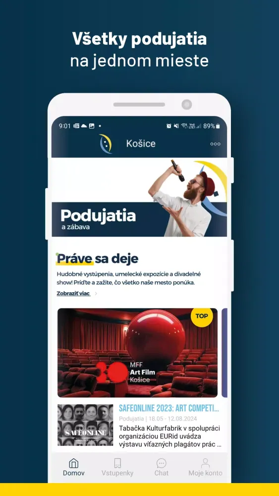 Capturas de pantalla de Košice