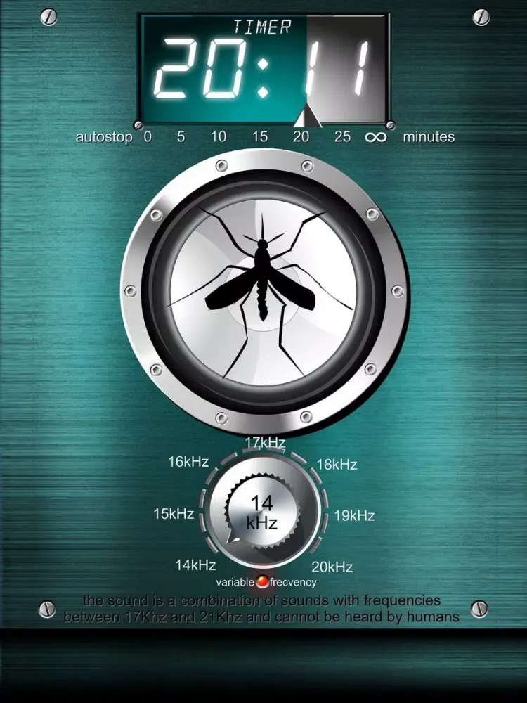 anti-mosquito soundwave PRO iPad  스크린샷